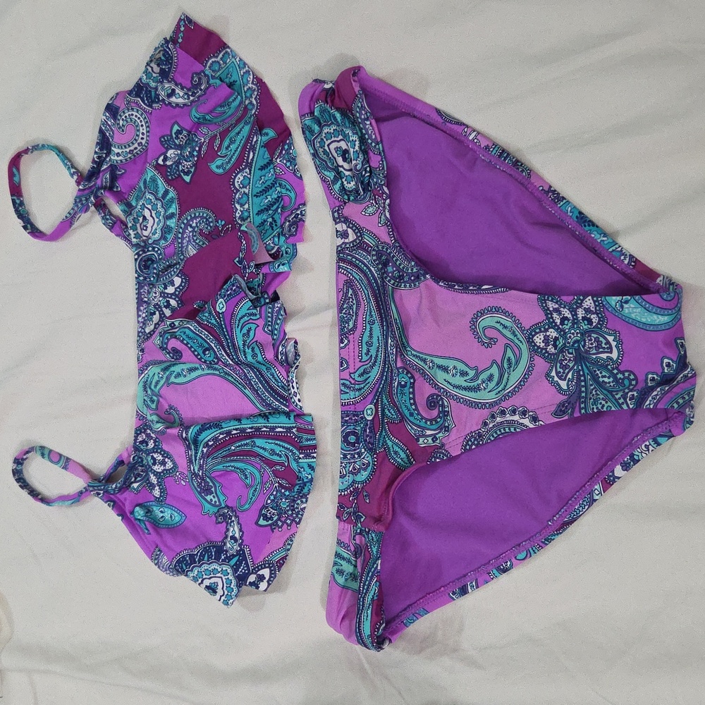 OLD NAVY, Paisley Print Women's Swim Bottom